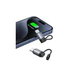 USAMS Adapter AU17 Lightning – USB-C30W alumínium SJ677LN01 (US-SJ677)