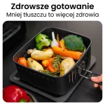 Huslog 1800W multifunkciós olajsütő