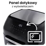 Huslog 1800W multifunkciós olajsütő