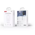 XO CE33 Fehér Hálózati Töltő QC 18W 1*USB-A