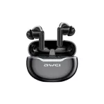 AWEI Bluetooth 5.3 T50 ENC+ fejhallgató dokkoló állomás fekete