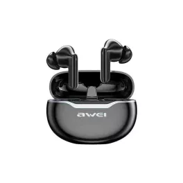   AWEI Bluetooth 5.3 T50 ENC+ fejhallgató dokkoló állomás fekete