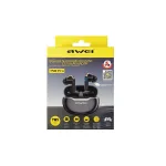 AWEI Bluetooth 5.3 T50 ENC+ fejhallgató dokkoló állomás fekete