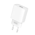 XO CE02D hálózati töltő QC 3.0 18W 1x USB fehér