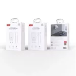 XO fali töltő CE25 PD 25W 1x USB-C + USB-C–Lightning kábel fehér
