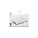 UNIQ Claro tok MacBook Pro 16" (2021) készülékhez matte clear, galambszürke