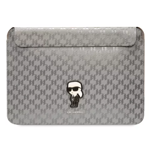 Karl Lagerfeld Sleeve tok ezüst KLCS14SAKHPKG 13-14" méretű készülékhez