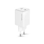 Forever TC-08-45CC GaN PD töltő 2x USB-C 45W fehér