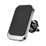 TECH-PROTECT MM15W-V9 MAGNETIC MAGSAFE műszerfal‑ és légbeömlő autós vezeték nélküli töltő 15W fekete