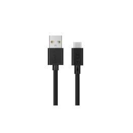 Xqisit kábel Charge & Sync USB A - USB C 3.0m fekete 31298