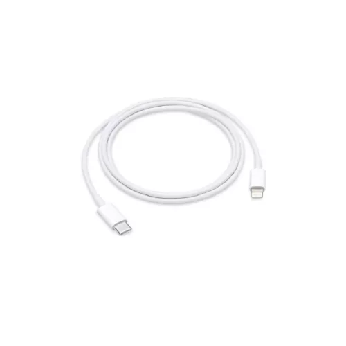 MX0K2ZM/A iPhone készülékhez USB-C/Lightning adatkábel 1m fehér - csomagolás nélküli gyári