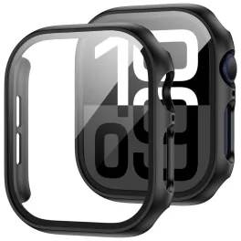   Tech-Protect tok DEFENSE 360 Fekete, Apple Watch S10 / S11 42mm készülékhez