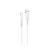 YESIDO CA120 USB/Type-C kábel 180W 2A 1 m PVC fehér