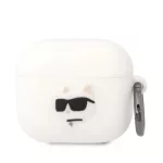 Karl Lagerfeld tok fehér KLA3RUNCHH Airpods 3 készülékhez