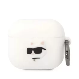   Karl Lagerfeld tok fehér KLA3RUNCHH Airpods 3 készülékhez