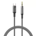XO NB-R279B audio kábel USB-C – jack 3,5 mm 1,0 m fekete