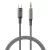 XO NB-R279B audio kábel USB-C – jack 3,5 mm 1,0 m fekete