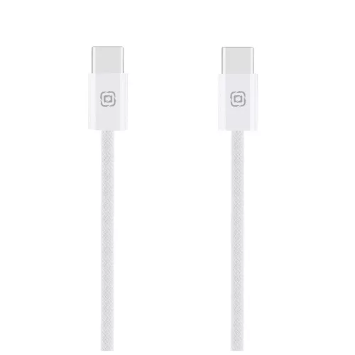 OBAL:ME Super Fast USB-C/USB-C Fonott kábel 60W 1m fehér