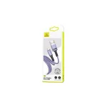 USAMS U52 microUSB 2A Gyors töltőkábel 1m lila SJ435USB04 (US-SJ435)