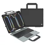 Nillkin Bumper GO billentyűzetes tok (Backlit Version) iPad Pro 13 2024 készülékhez fekete