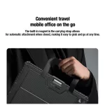 Nillkin Bumper GO billentyűzetes tok (Backlit Version) iPad Pro 13 2024 készülékhez fekete