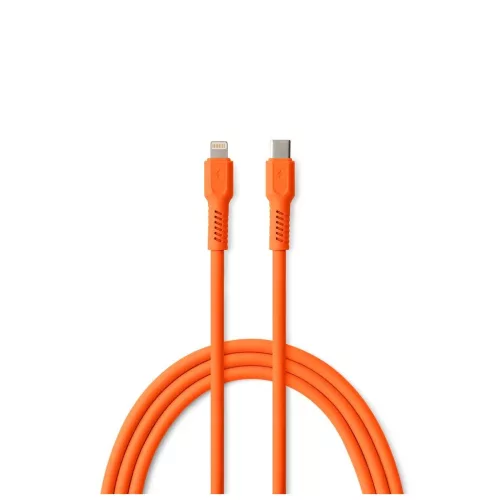 COLORUM USB-C–Lightning kábel 1,8 m 2,4 A CK12-CL-10 narancssárga