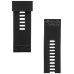 Tactical 668 Silicone Band Garmin Fenix 5X/6X/7X/8 készülékhez 26mm fekete
