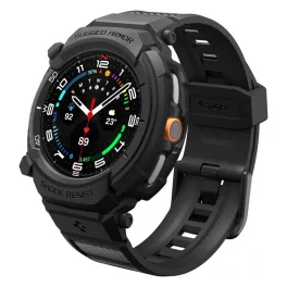   SPIGEN RUGGED ARMOR PRO tok Samsung Galaxy Watch 8 Classic készülékhez (46 MM) matt fekete
