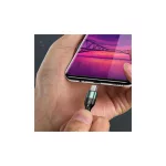 USAMS Braided U55 2A microUSB kábel 1m SJ450USB02 (US-SJ450) zöld
