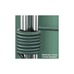 USAMS Braided U55 2A microUSB kábel 1m SJ450USB02 (US-SJ450) zöld