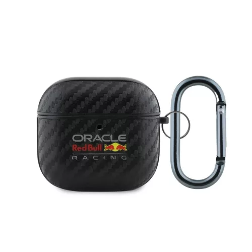 Red Bull PU Carbon tok AirPods 4 készülékhez fekete