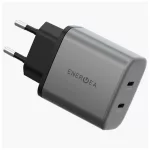 Fali töltő Energea Ampcharge GaN45 2xUSB-C PD/PPS/QC3.0 45W szürke
