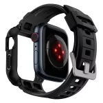 SPIGEN RUGGED ARMOR "PRO" Apple Watch 6/7/8/9/SE 1/2/3 készülékhez tok (44/45 MM) fekete