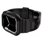 SPIGEN RUGGED ARMOR "PRO" Apple Watch 6/7/8/9/SE 1/2/3 készülékhez tok (44/45 MM) fekete