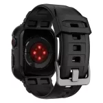 SPIGEN RUGGED ARMOR "PRO" Apple Watch 6/7/8/9/SE 1/2/3 készülékhez tok (44/45 MM) fekete