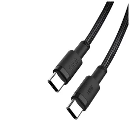 XO kábel NB-Q199 PD USB-C - USB-C 1,5m 100W Fekete