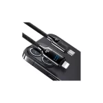 USAMS USB-C to Lightning kábel 30W 1.2m Digital Display Zinc Alloy Gyors Töltésű adatkábel HX Seri