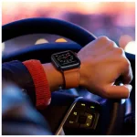 TECH-PROTECT LEATHERFIT Apple Watch 8/9/10/11/SE/ULTRA készülékhez tok (44/45/46/49 mm) barna