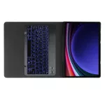 TECH-PROTECT SC toll + billentyűzet – Samsung Galaxy Tab S9 FE+ PLUS 12.4 készülékhez (X610 / X616B) fekete