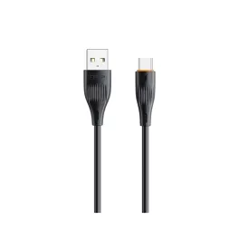 T-PHOX X-LITE Type-C kábel 1 m 3 A fekete