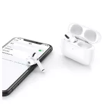USAMS Bluetooth 5.0 TWS Emall Series vezeték nélküli fülhallgatók fehér BHUYM01 (US-YM001)