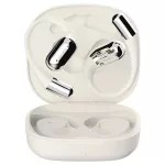 Bluetooth fejhallgató 4smarts SkyBuds OWS with AI screen bézs