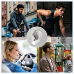 Bluetooth fejhallgató 4smarts SkyBuds OWS with AI screen bézs