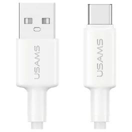USAMS U90 kábel 3A USB-A to USB-C fehér