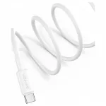 USAMS U90 kábel 3A USB-A to USB-C fehér