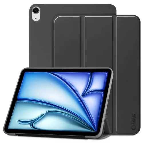 TECH-PROTECT SMARTCASE iPad Air 10.9” 4 / 5 / 2020-2022 / 11” 6 / 7 / 2024-2025 készülékhez fekete