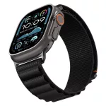 SPIGEN WBF1 szíj Apple Watch 8 / 9 / 10 / 11 / SE / ULTRA készülékhez (44 / 45 / 46 / 49 MM) fekete