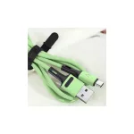 USAMS U52 USB-C 2A gyors töltőkábel 1m sárga SJ436USB03 (US-SJ436)