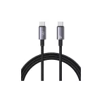 USAMS kábel USB-C to USB-C 60W 1.2m Fast Charging steel/tarnish SJ661USB01 (US-SJ661)