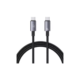   USAMS kábel USB-C to USB-C 60W 1.2m Fast Charging steel/tarnish SJ661USB01 (US-SJ661)